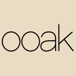 OOAK Small Logo Tee | Wms | Black Print Design