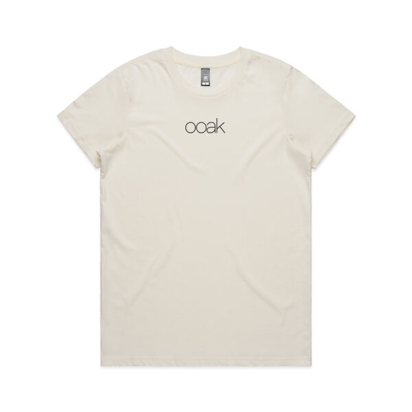 OOAK Small Logo Tee | Wms | Black Print Thumbnail