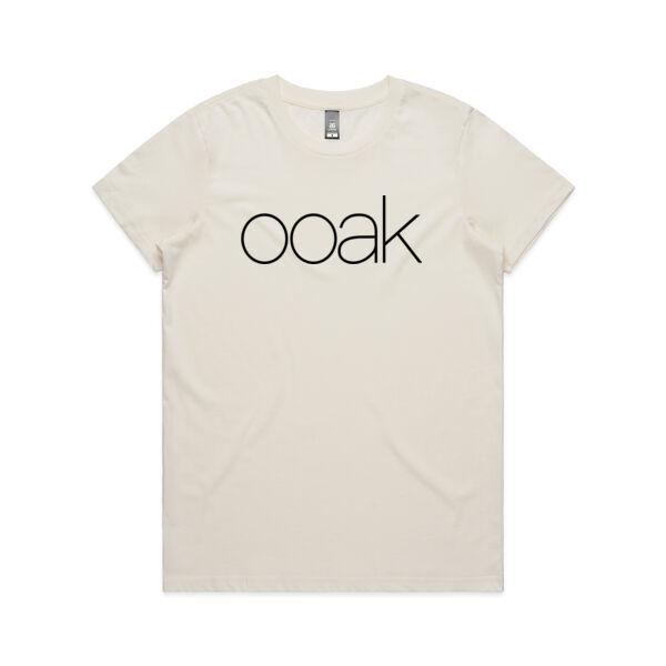 OOAK Large Logo Tee | Wms | Black Print Thumbnail