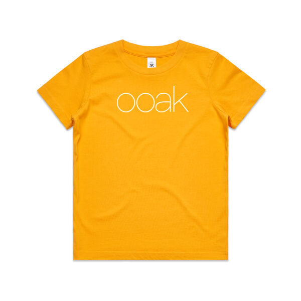 OOAK Logo Tee | Kids | White Print Thumbnail